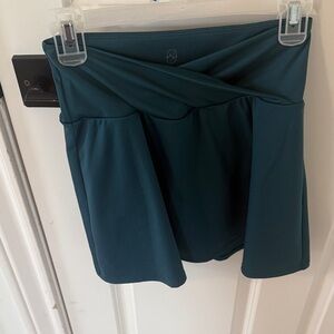 Altar'd State Teal Mini Skort